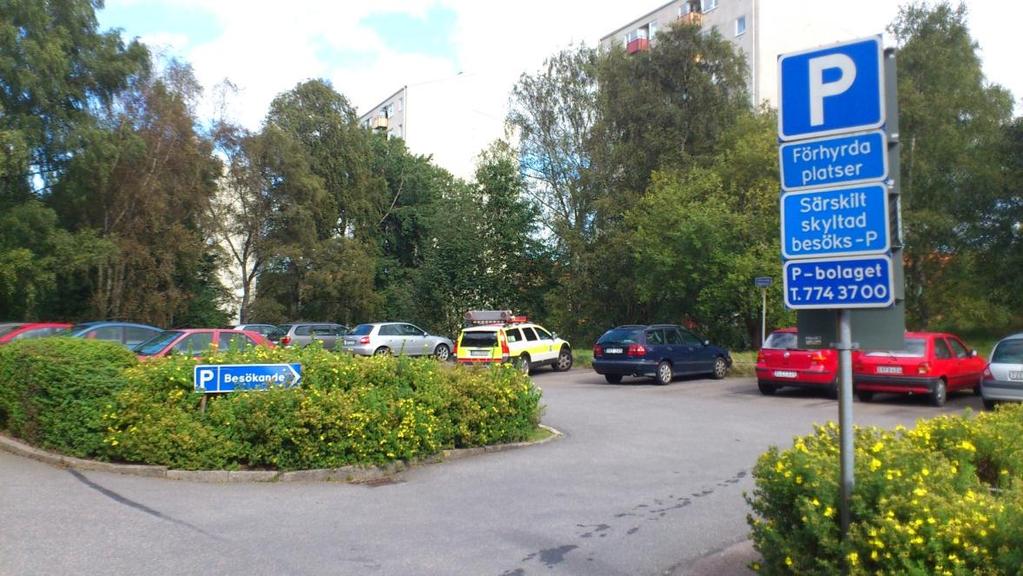 Det är 11 platser som har en avgift på 3 kr/tim alla dagar, ansvarig är P-bolaget. BILD 19.