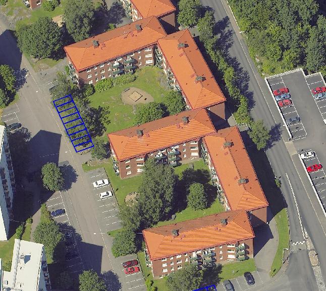 PM 33 (40) FIGUR 7 FÖRSLAG TILL MÖJLIG PLACERING AV ERSÄTTNINGSPLATSER FÖR DE 38