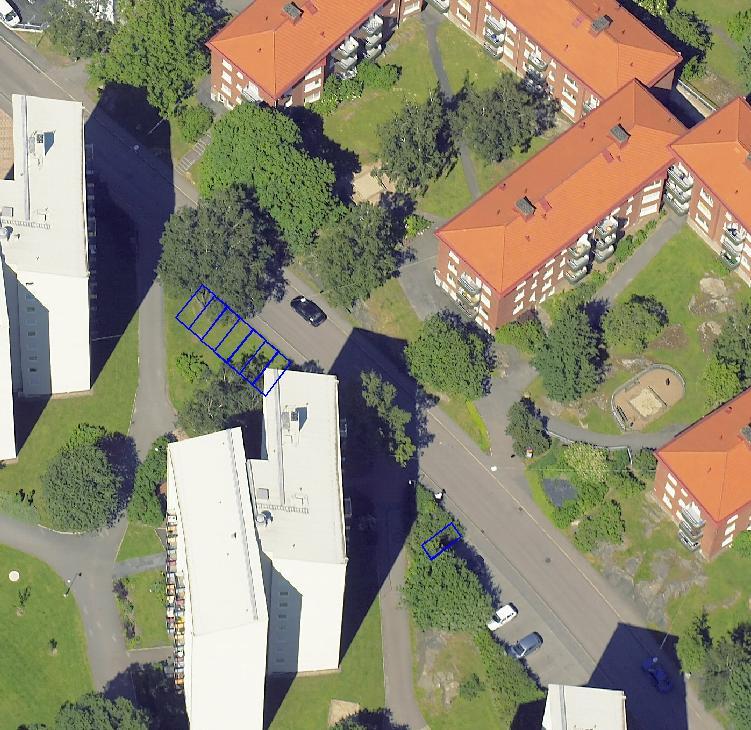 PM 35 (40) FIGUR 9 FÖRSLAG TILL MÖJLIG PLACERING AV ERSÄTTNINGSPLATSER FÖR DE 38