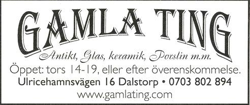 25 gamlatingdalstorp gamlating 26 Antik rundan i