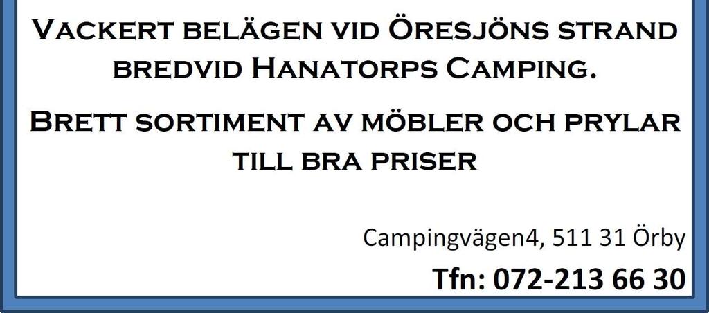 6 KINNA 0707-527322 46 gulahusetsh 47 Öppettider: Ons.14.30-17.