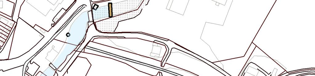Utloppspunkt med erosionsskydd Tillfällig fördämning med bräddningsanordning Överföringsledning ledningar befintligt Bruksdammen Arbetsområde Överföringsledningar 10-12 st, diam0,3m Tillfällig