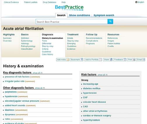 Kapitelöversikter Sjukdomar och sjukdomstillstånd Patientinformation finns tillgänglig i PDF- format Internationella behandlingsriktlinjer för det specifika sjukdomstillståndet finns tillgängliga