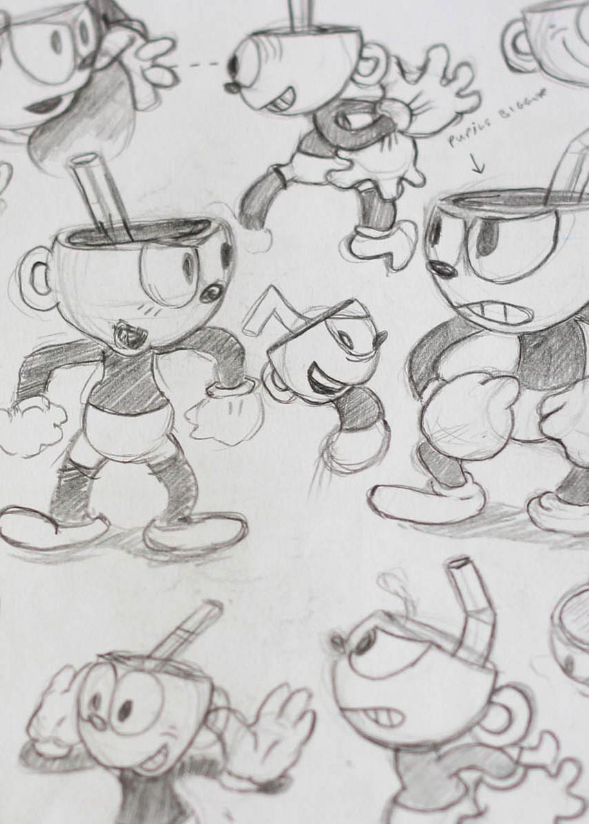 6 Cuphead är ett Run and Gun spel med klassiskt animation från tidigt