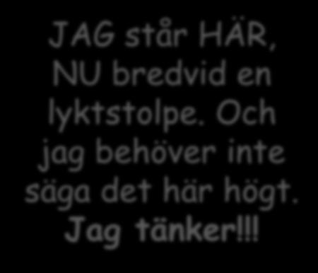 en upplevelse av ett stabilt JAG JAG står