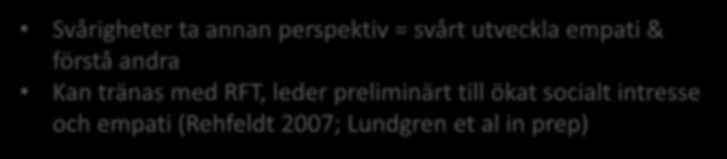 Hallucinationer & vanföreställningar? Paradox med att inte ha Hallucinationer & vanföreställningar? Finns ACT-studier tex.