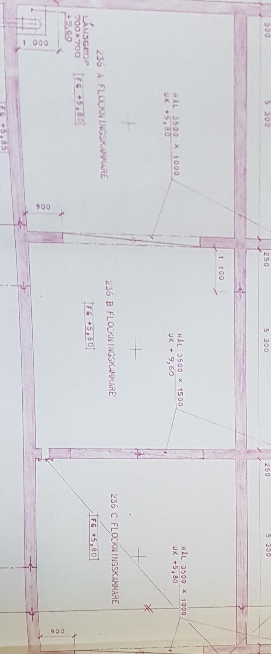 Bilaga 1 Figur 1. Skiss över flockningskammarna på KAK2.
