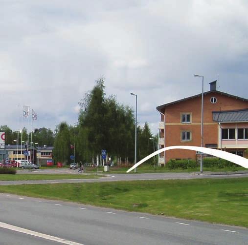 dessutom är den rondellutsmyckning som finns i dagsläget feldimensionerad, konstverket i mitten är så litet att det knappt syns.