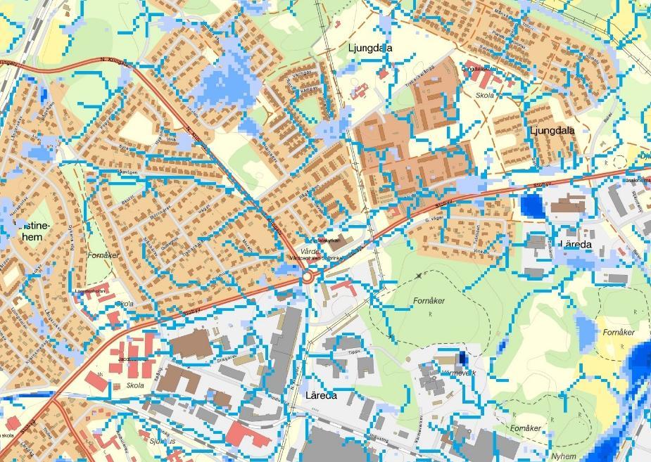 5 DAGVATTENKVALITET Vid en exploatering av planområdet finns risk för påverkan på dagvattenkvalitén.