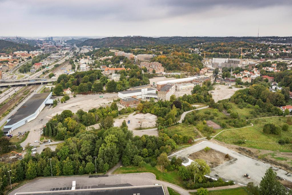 Mölndala Fastighets AB Forsåker Flygfoto Forsåkersområdet från söder (Mölndala Fastighets AB) Göteborg 2017-04-07 Structor Mark Göteborg AB Projektbenämning: Forsåker STRUCTOR MARK