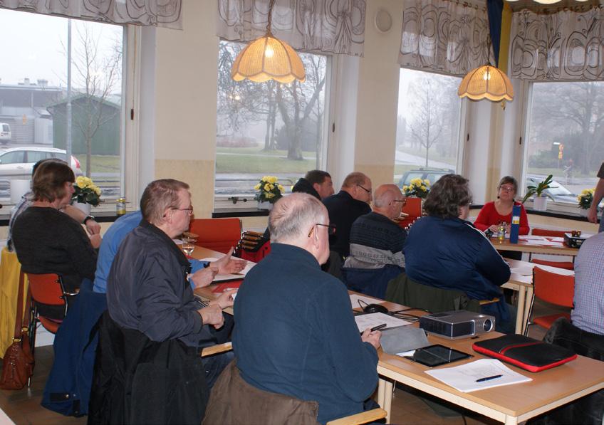 Förbundsstämma 2014 Söndagen den 2 mars hölls förbundsstämman för FRO Norra Skåne på Soldathemmet i Kristianstad Bosse Alväng ledde förhandlingarna och Gunilla Åkesson var stämmosekreterare.