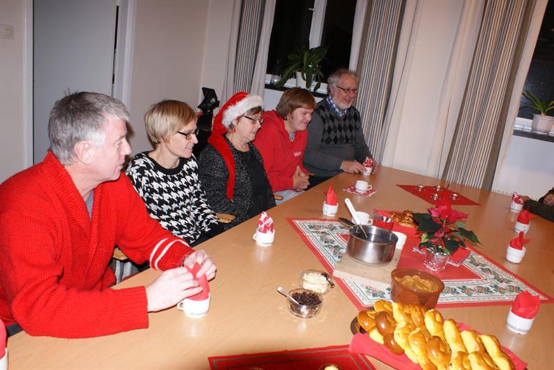 Julavslutning i Kristianstad består alltid av lussebullar,
