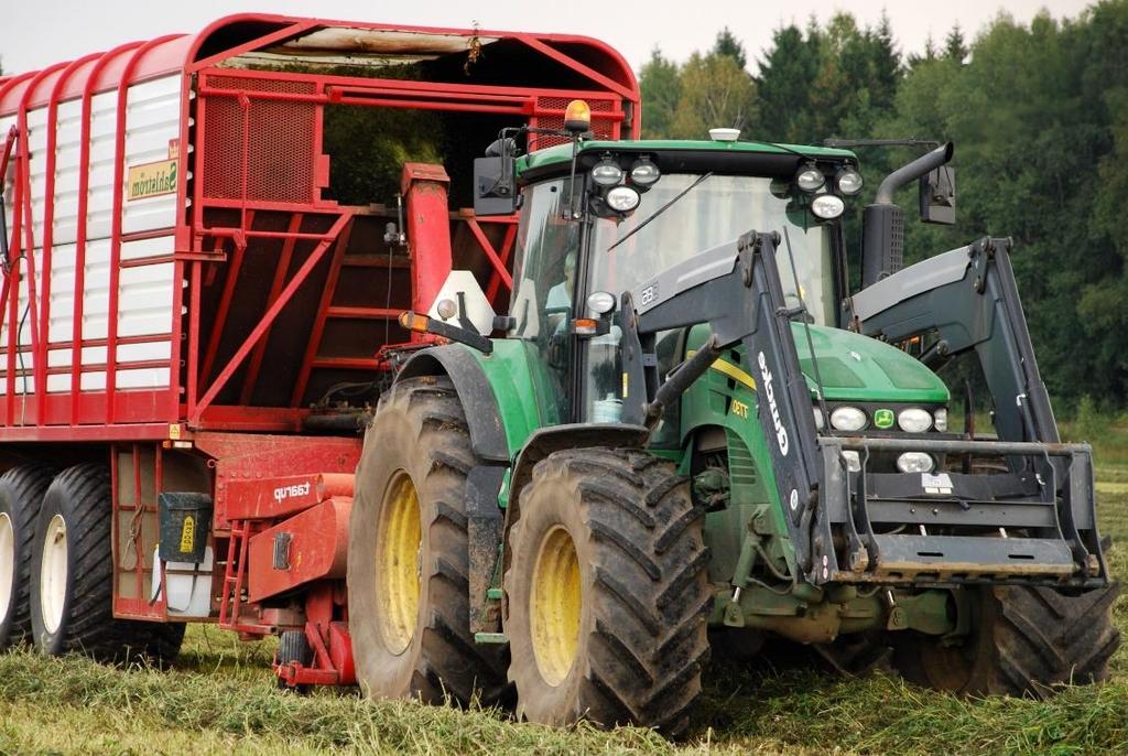 Ensilering av klöverrik vall Klöverrik vall (även för lusern) Mycket protein Lite socker Risk för högt ammoniaktal Risk för smörsyrajäsning