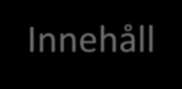 Innehåll 8:30-11:30 Introduktion och grundläggande funktioner Introduktion Säkerhetsdatablad och informationsflöde Koppla och ta bort produkter från en avdelning. Flytta och ta bort mappar.
