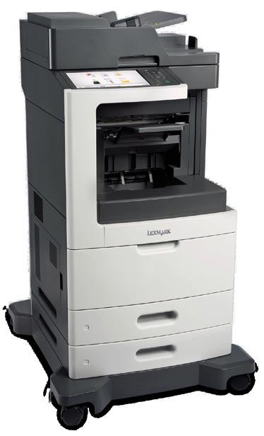 Lexmark XM7100 Series Viktiga funktioner 3 Funktioner som hjälper dig att