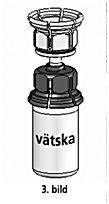 Ta Mix2Vial och vänd den upp och ned.