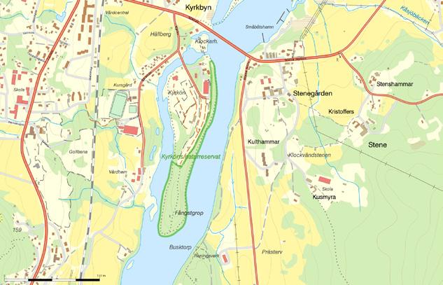 En nybörjarled som fungerar även för den mer rutinerade cyklisten. Leden går på både grusväg, smala stigar och nybyggd maskingrävd led. SANNALEDEN 6 km Vandrings-, löp- och cykelled.