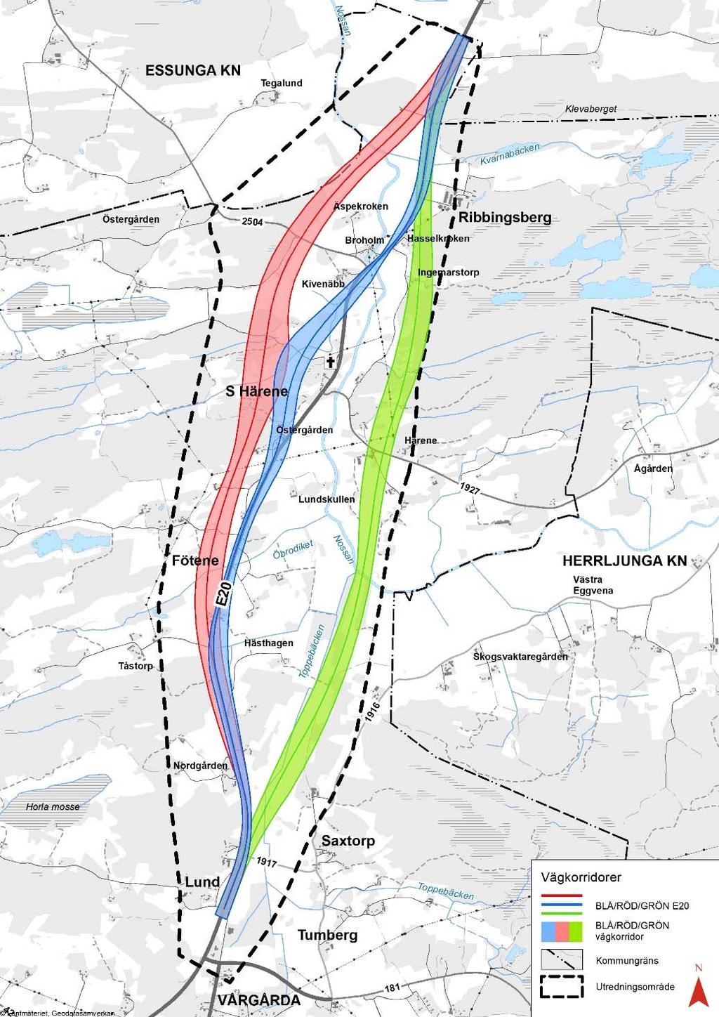 Vägplan samrådshandling val av lokaliseringsalternativ 2017 12 20 5.4.