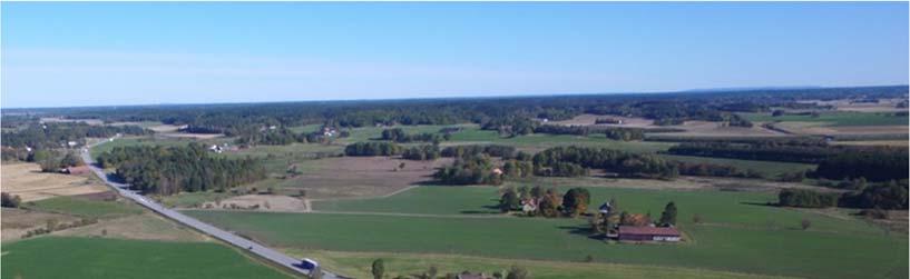 Landskapet är rikt på karaktärobjekt och hyser ofta höga natur- och kulturvärden, se figur 4.4.4:3. Figur 4.