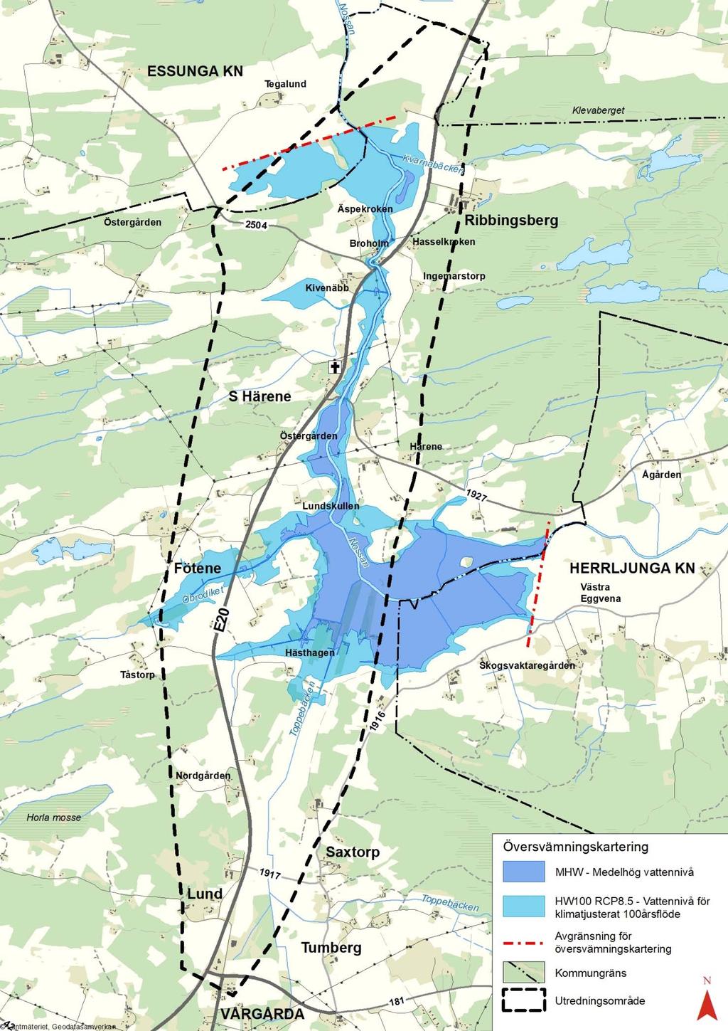 Vägplan samrådshandling, val av lokaliseringsalternativ 2017 12 20 Figur