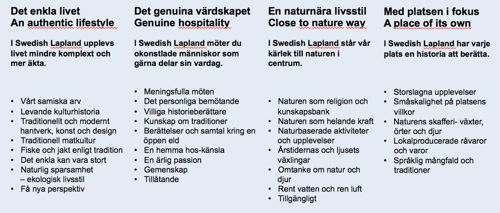 Mässor Närvaro på de strategiskt viktiga resemässorna, som Swedish/Danish Workshop och World Travel Market. Dock är detta ej längre kostnadseffektivt.