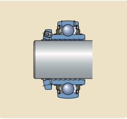 Spårkullager Spårkullager är den vanligaste lagervarianten och illusteraras i Figur 2. De har en enkel design, är självsammanhållande och tål höga och mycket höga rotationshastighet.
