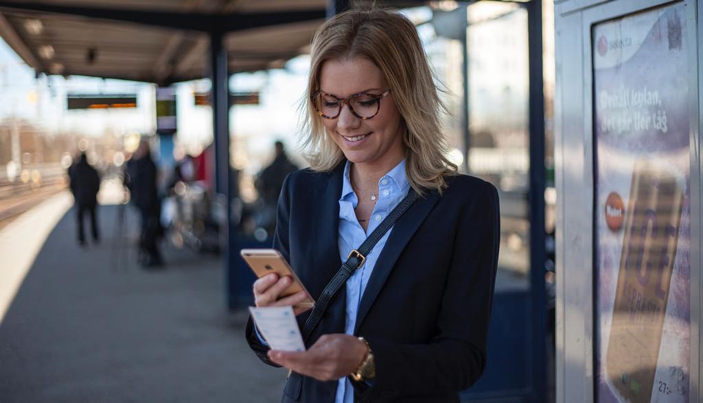 För den anställde Mobilitet Hantera alla utlägg från telefonen eller datorn.