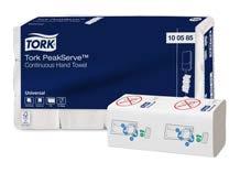 Tork PeakServe Continuous Handdukssystem Välj dispensrar och refiller En bra gästupplevelse börjar här Tork EasyCube