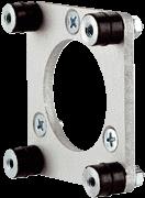 vridmoment 80 Ncm, material: glasfiberarmerad amidplast, nav av aluminium Dubbel slingkoppling, axeldiameter 8 mm/10 mm, maximal axelförskjutning: radiellt +/- 2,5 mm, axiellt +/- 3 mm, vinkel +/-