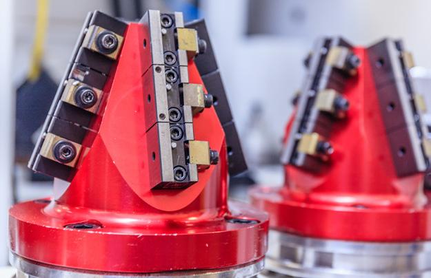 vertikala och horisontella montage 5th Axis har anpassade lösningar till många palettsystem, exempelvis Erowa, System 3R