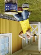 MIL 92503 Postlåda SafePost 70-5 Combi. Det är de dubbla inkasten som gör att man kan tömma postlådan från båda hållen.