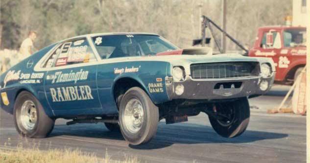 SS/AMX #22 Research, bildinsamling och text: Charles T. Rambler I slutet av 1960-talet var American Motors väldigt engagerad i racing och bringade stora framgångar inom bla NASCAR och Drag Racing.