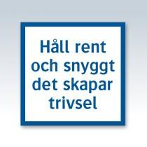 Våra gemensamma källarutrymmen ska inte användas som sopstation! Gångar och korridorer i våra källare ska vara tomma av utrymningsskäl.