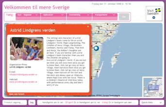 Bakgrund till Sverigedatabasen Sverige är en närmarknad för danskarna, men kännedomen om Sverige som resedestination är förhållandevis låg.