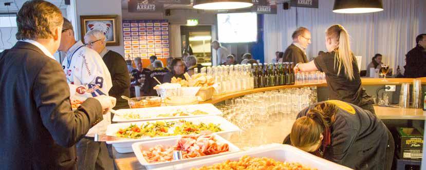 REPRESENTATION & UPPLEVELSER business club diamond club egen loge I ÅRSABONNEMANG INGÅR: Entré till alla grundseriematcher Sittplats vid bord och/eller logehage FÖR HOCKEYENTUSIASTER Nyhetsbrev via