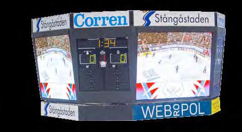 Mediakuben erbjuder inte bara unika möjligheter till kommunikation med hjälp av bild och ljud, den erbjuder även ett antal mycket väl synliga reklamplatser. Mediakuben ger också bra exponering i TV.