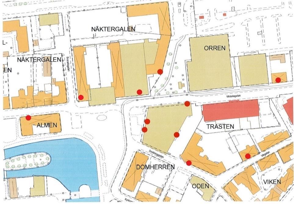 3. GEOGRAFISKA BID-OMRÅDET Vi har både ett handelsområde samt centrumkärnan inom BID området.