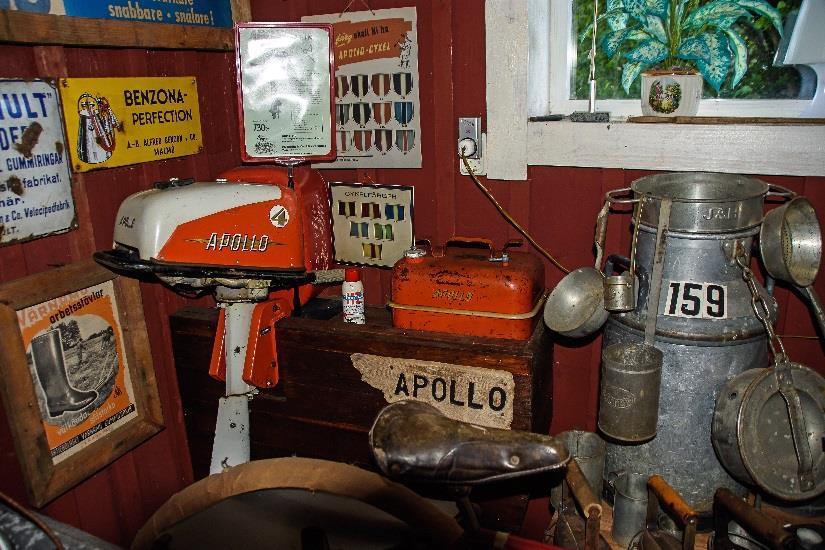 Apollo båtmotor.