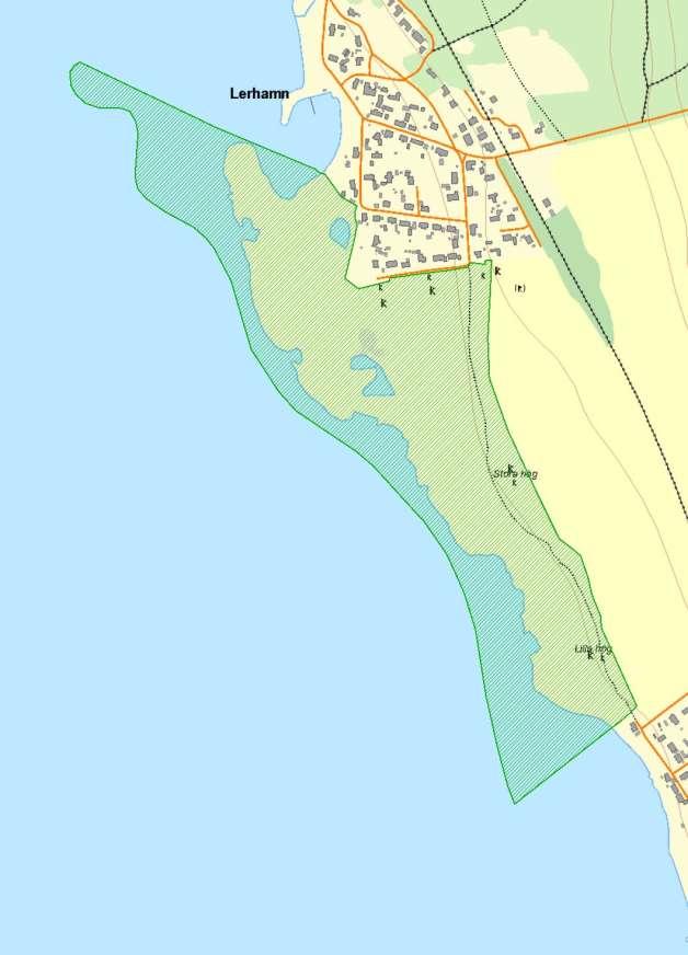 Kustheden Nyhamnsläge-Lerhamn Skala: ~1:6,683