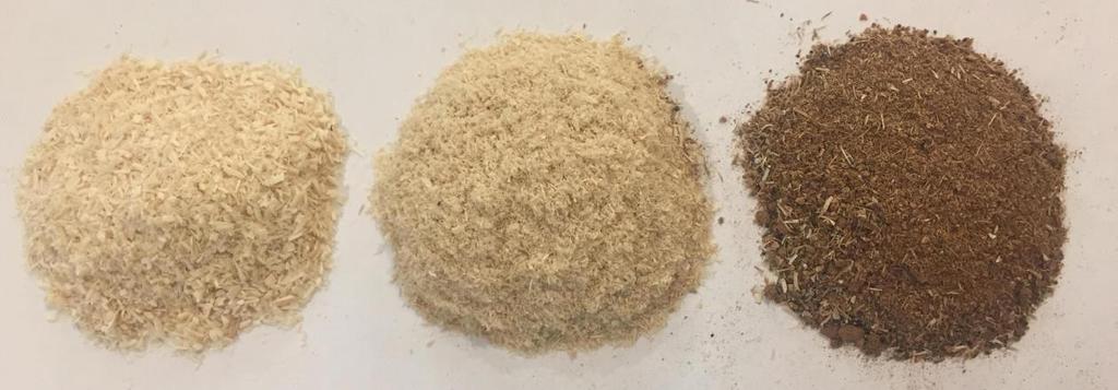 2.1 Material och materialbearbetning Granspån som användes i denna studie var från Stora Enso Timber AB i Grums.