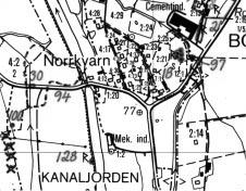RAÄ-nummer 18 Domarring 21 Två skeppssättningar 30 Stenbro över bigrav 94 Norrkvarns friluftsmuseum 97 Stenbro över bigrav 128 Kanalsten Norrkvarn ligger i kuperad terräng med öppen jordbruksmark i