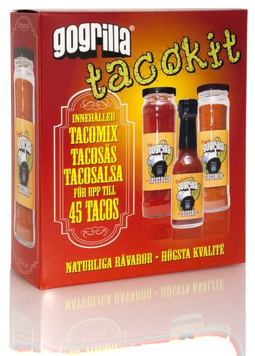 EXTREME- En mycket HET och Gogrilla Tacokit innehåller