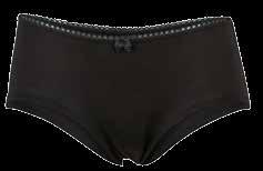 Black & white Collection ELIIZE HIPSTER BRIEFS Hipstertrosa i mjuk bomullskvalité med fin spetsdetalj. Fodrad gren och normal livhöjd.