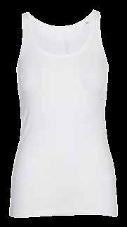 Slim fit LADY SHAPE SINGLET Ett välsytt damlinne av mjuk bomullsjersey.