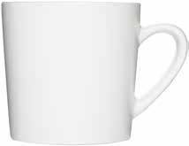 Blank ut- och insida (vit insida). Stapelbar på 2.
