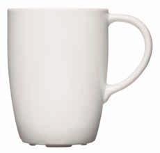 insida Pantone 299C Liberica mugg stor Stengods. Matt utsida och blank insida (vit insida).