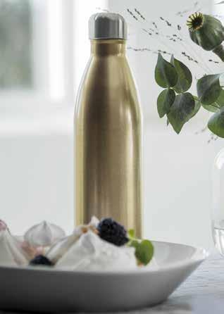 Hot & Cool bottle kan återanvändas och håller din dryck iskall i upp till 24 timmar eller varm i upp till 12 timmar.
