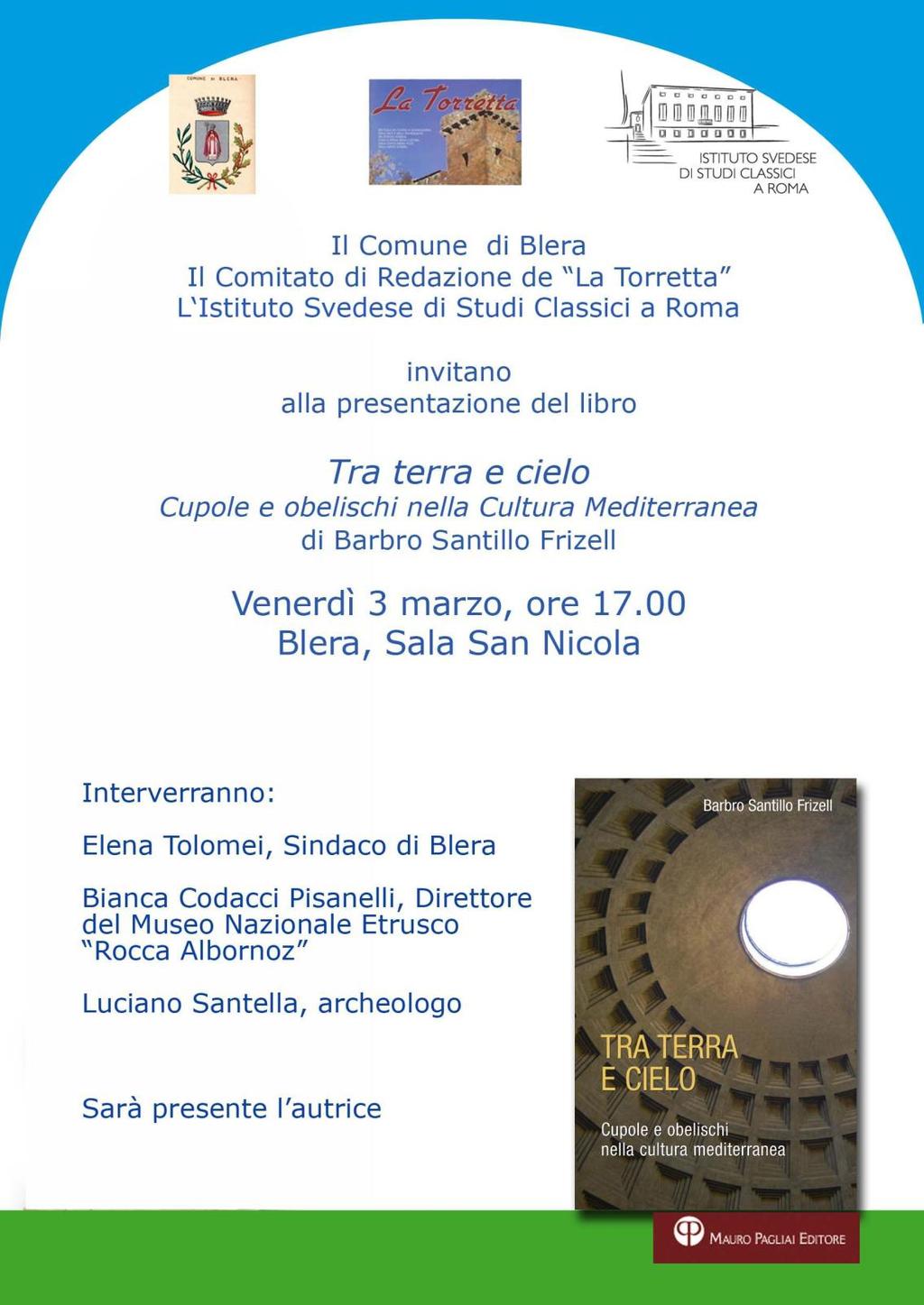 Vid andra institutioner 3 mars, Blera