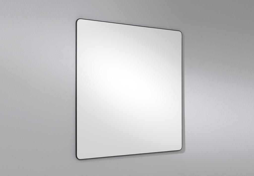 Produktkatalog Configura 2015 Skrivtavlor Edge Glasemaljerad skrivtavla med diskret kantlist i plast. Plastlisten finns i vitt och svart. Hörnen är svagt rundade. Dold upphängning på baksidan.