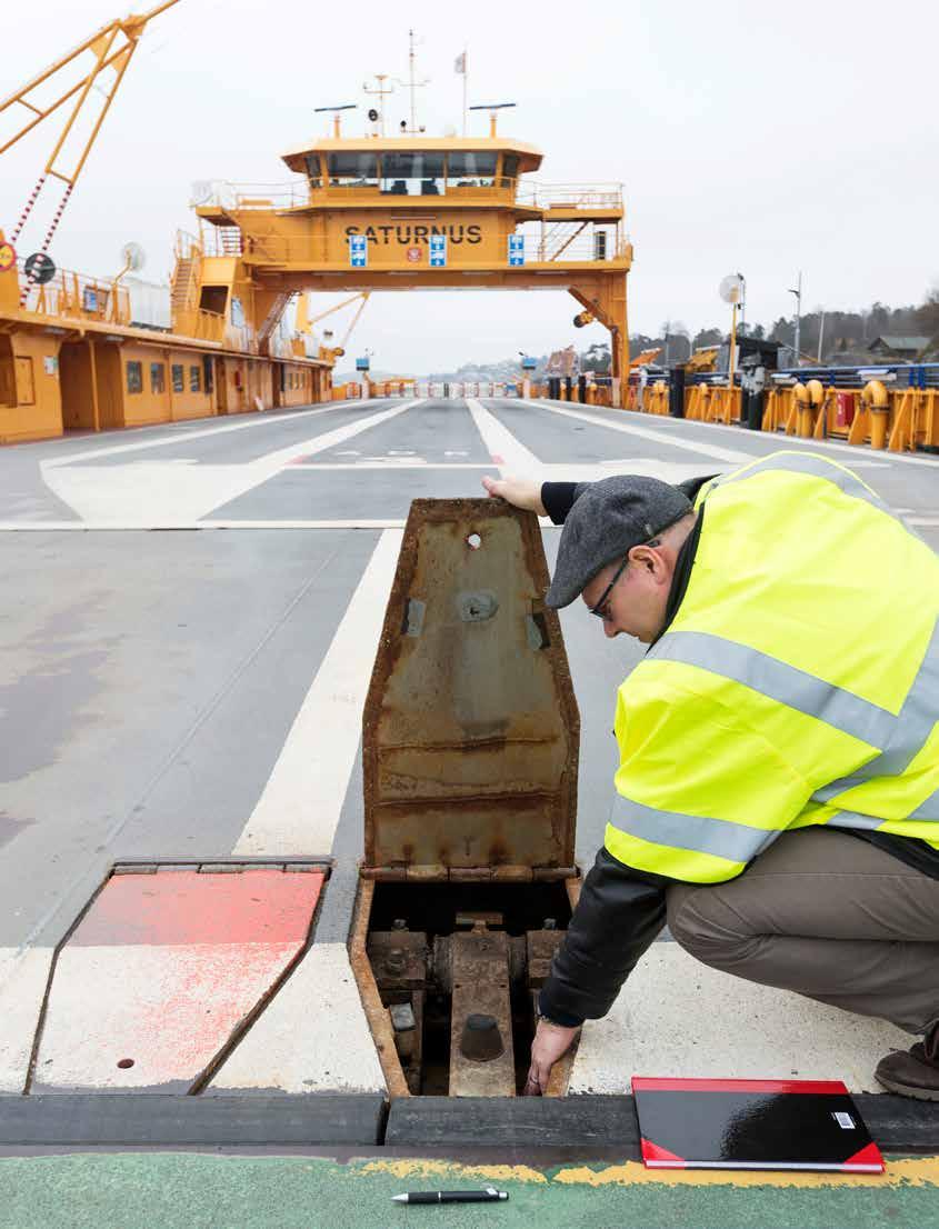 Posttidning B Trafikverket Färjerederiet 185 21 Vaxholm NR 4 JUNI 2018 På sluttampen INTERNTIDNING FÖR OSS SOM ARBETAR I FÄRJEREDERIET